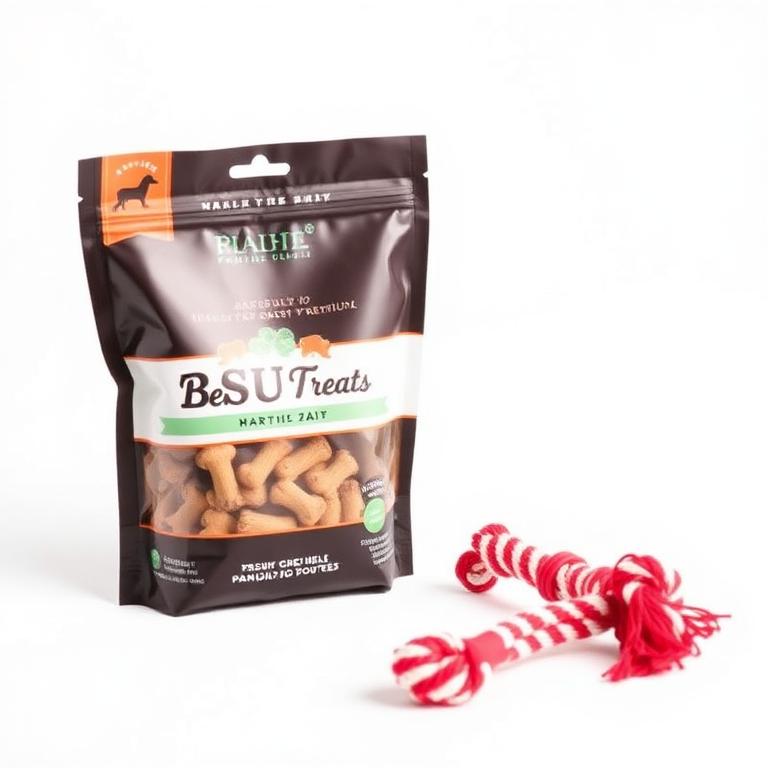 Premium Dog Treats & Rope Toy